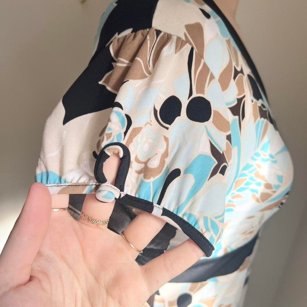 Vintage Attention Y2K Deadstock Floral Dress‎ - Picture 5 of 6